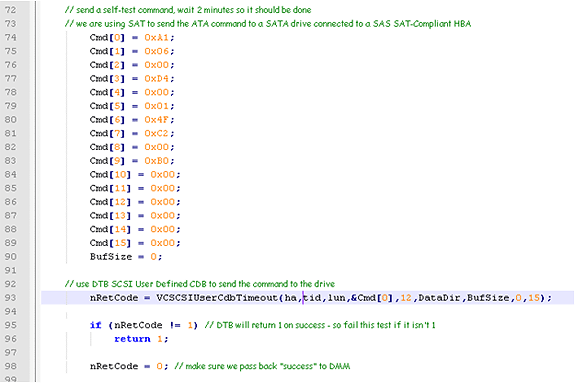 External SATA Tests in DMM